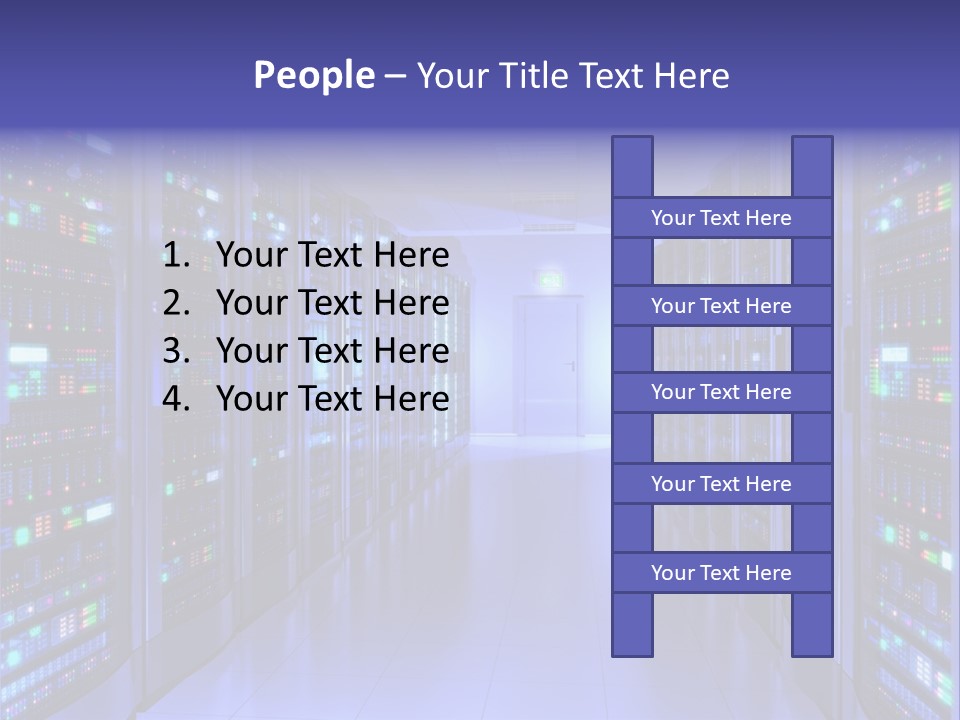 Server Room PowerPoint Template