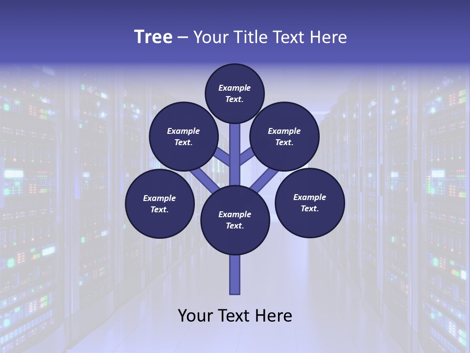 Server Room PowerPoint Template