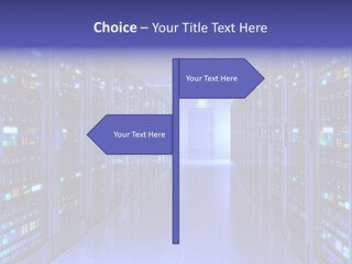 Server Room PowerPoint Template