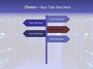 Server Room PowerPoint Template