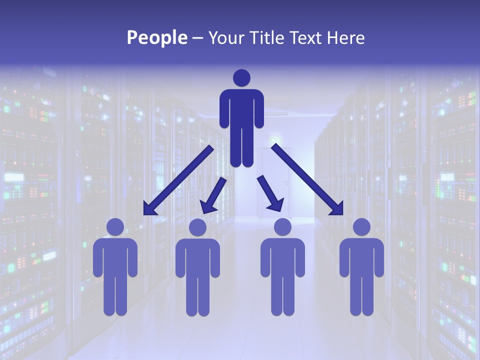 Server Room PowerPoint Template