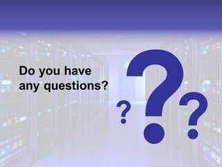 Server Room PowerPoint Template