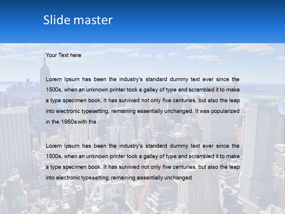 New York City PowerPoint Template
