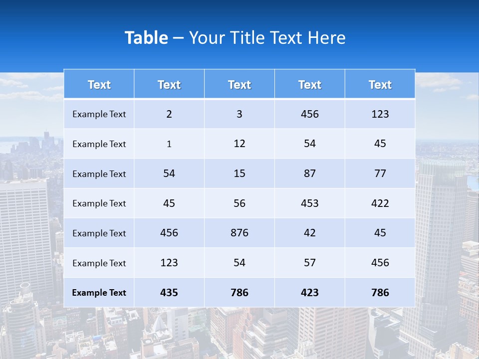New York City PowerPoint Template