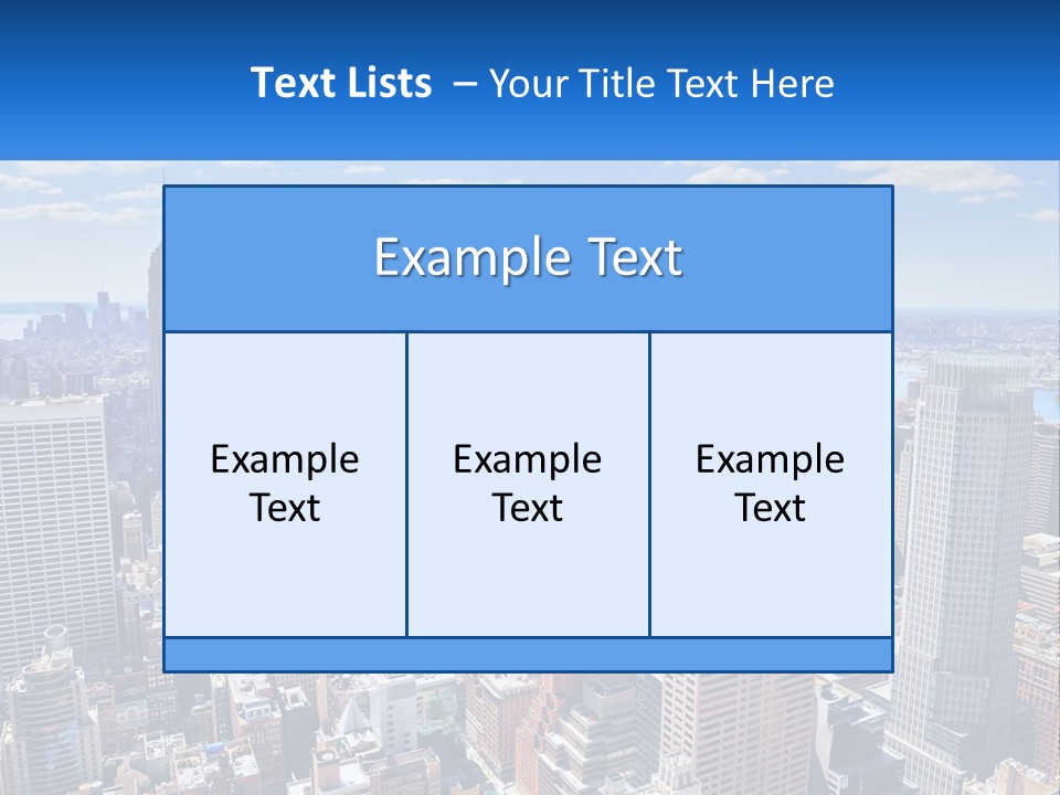 New York City PowerPoint Template
