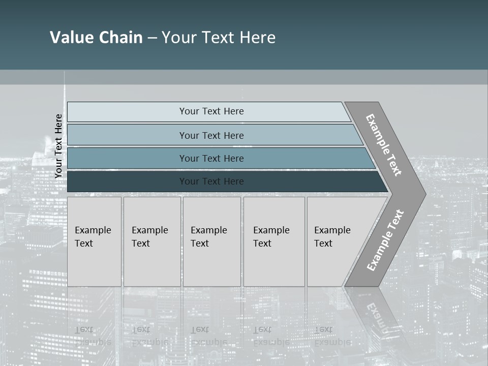 Night New York City PowerPoint Template