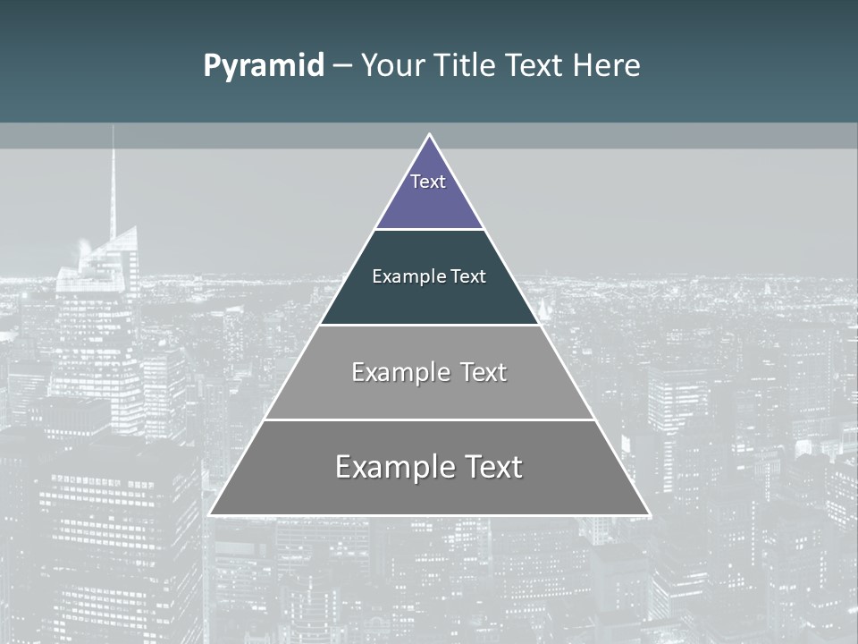 Night New York City PowerPoint Template