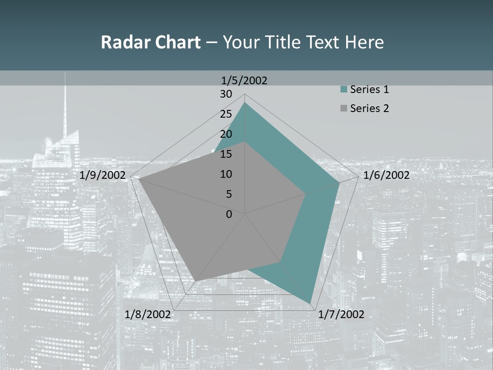 Night New York City PowerPoint Template