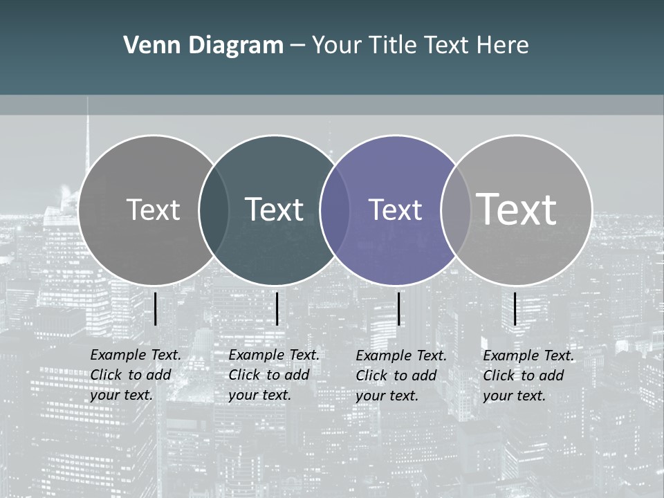 Night New York City PowerPoint Template