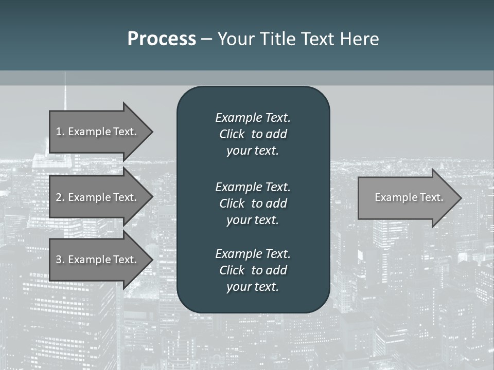 Night New York City PowerPoint Template