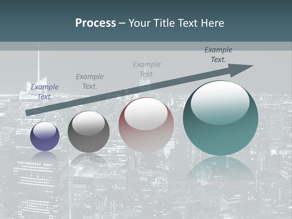 Night New York City PowerPoint Template