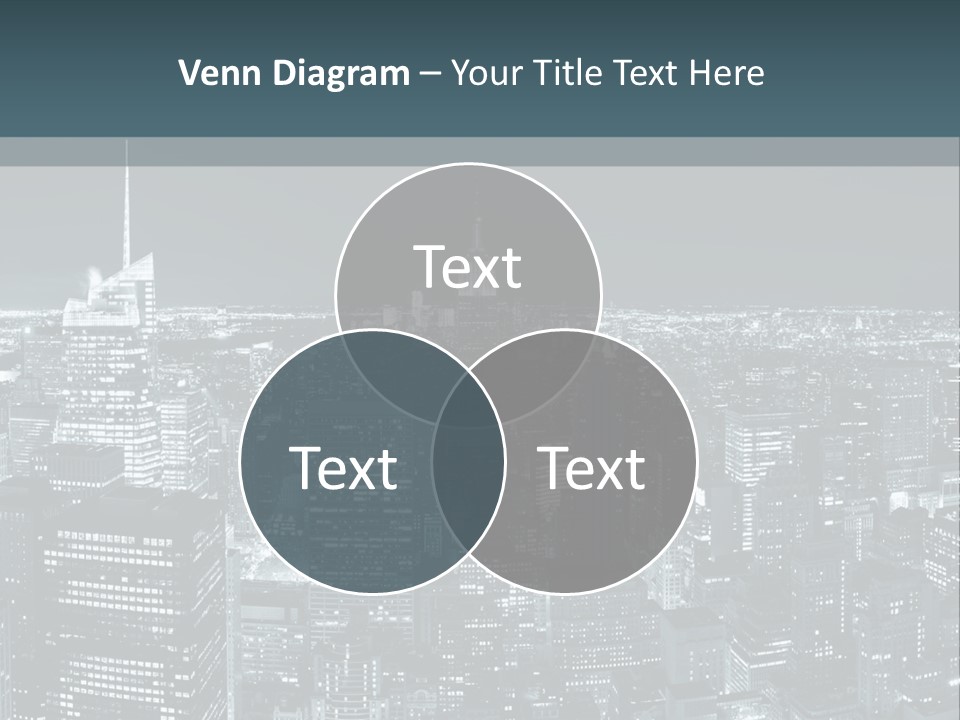Night New York City PowerPoint Template