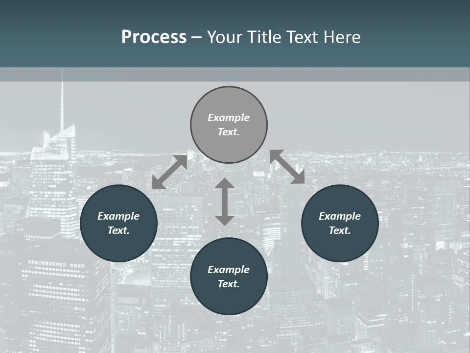 Night New York City PowerPoint Template