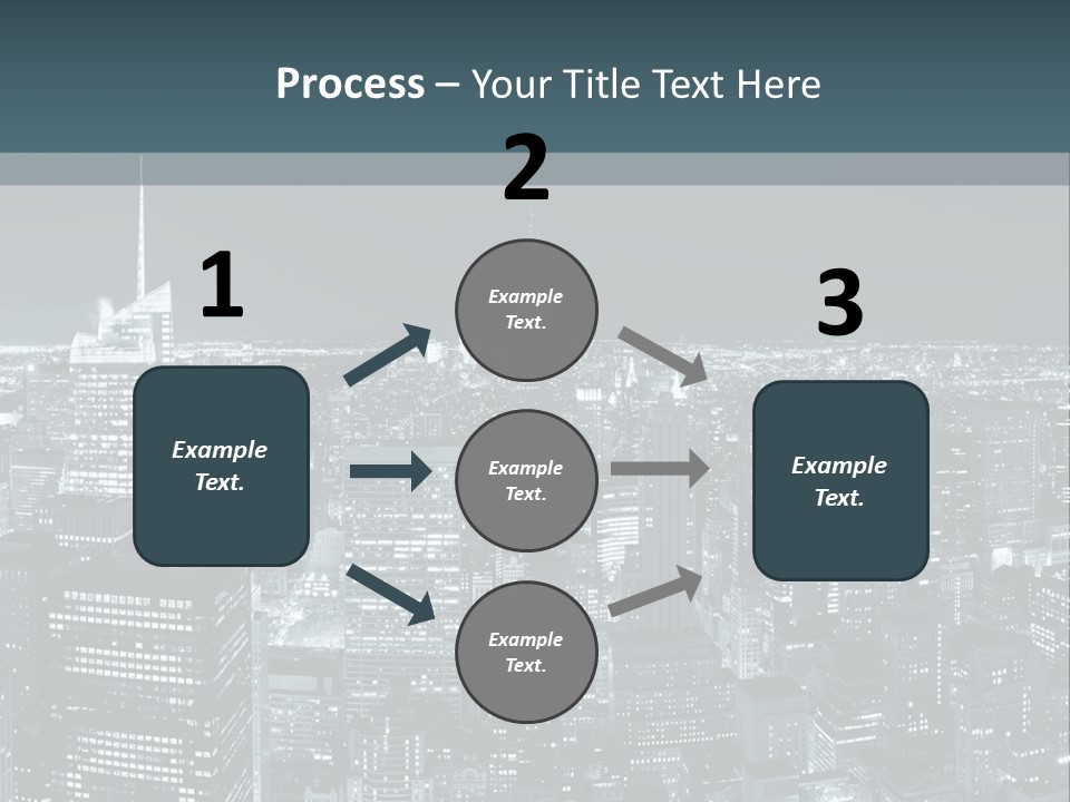 Night New York City PowerPoint Template