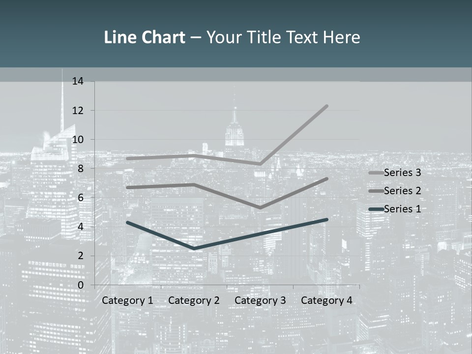 Night New York City PowerPoint Template