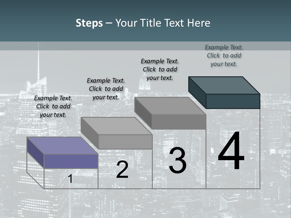 Night New York City PowerPoint Template