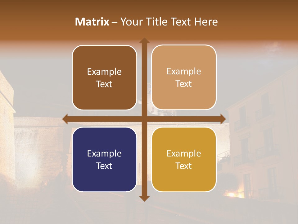 Old Castle PowerPoint Template