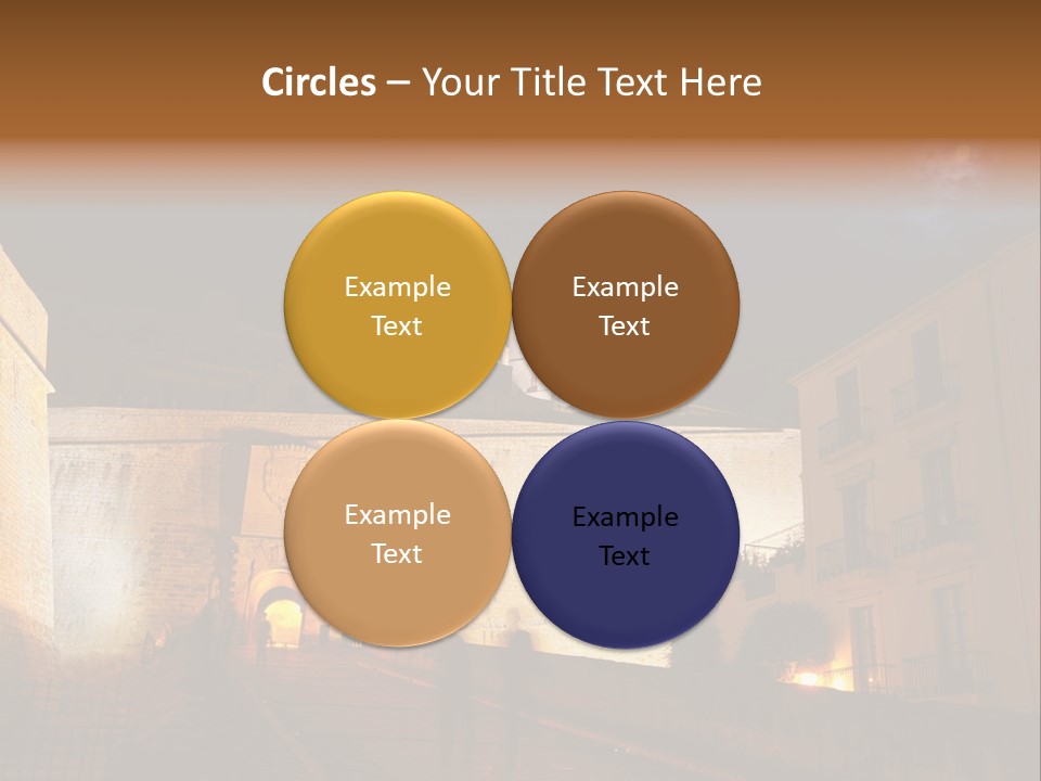 Old Castle PowerPoint Template