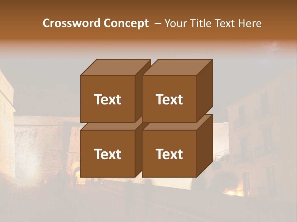 Old Castle PowerPoint Template