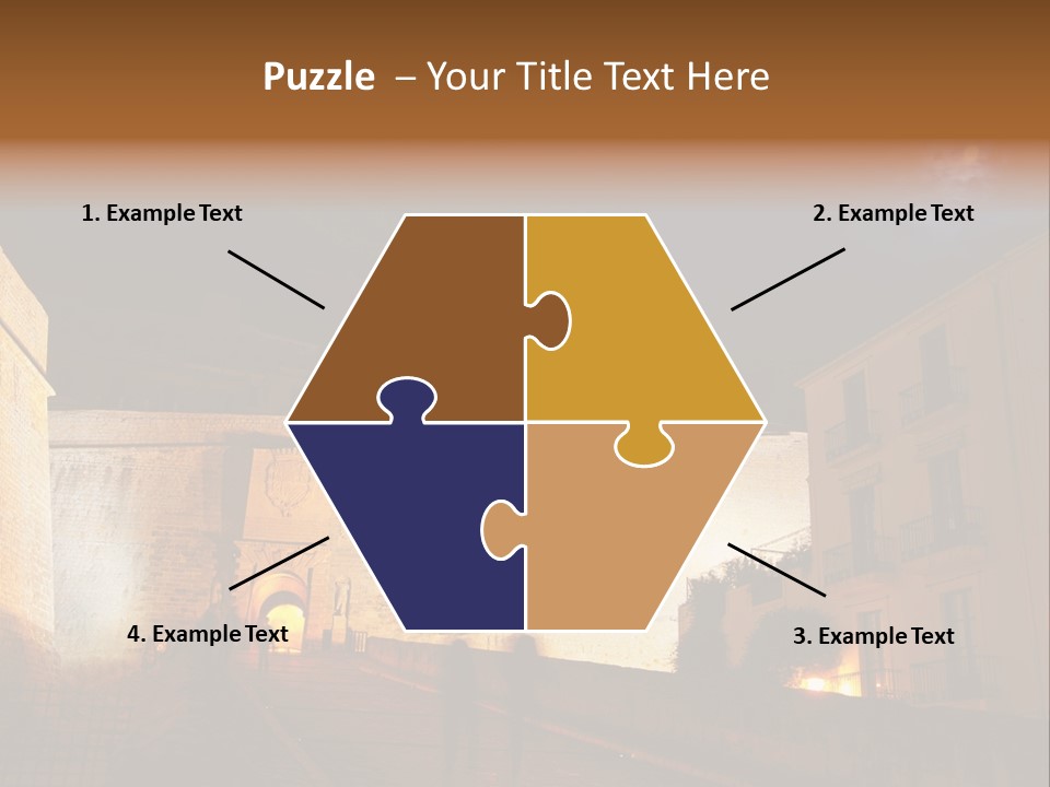 Old Castle PowerPoint Template