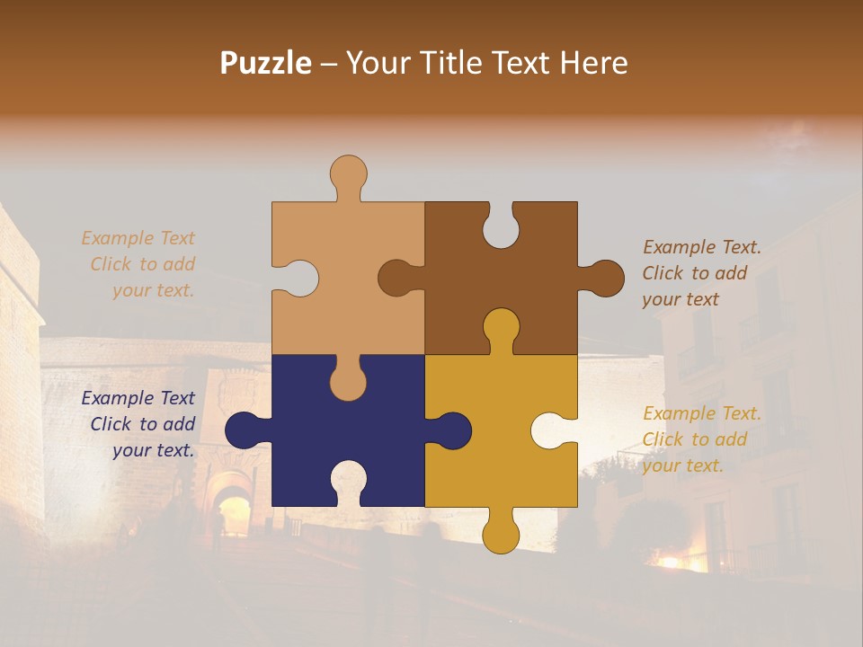 Old Castle PowerPoint Template