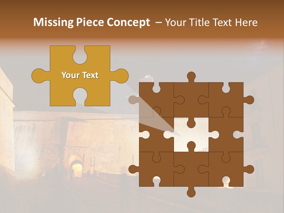 Old Castle PowerPoint Template