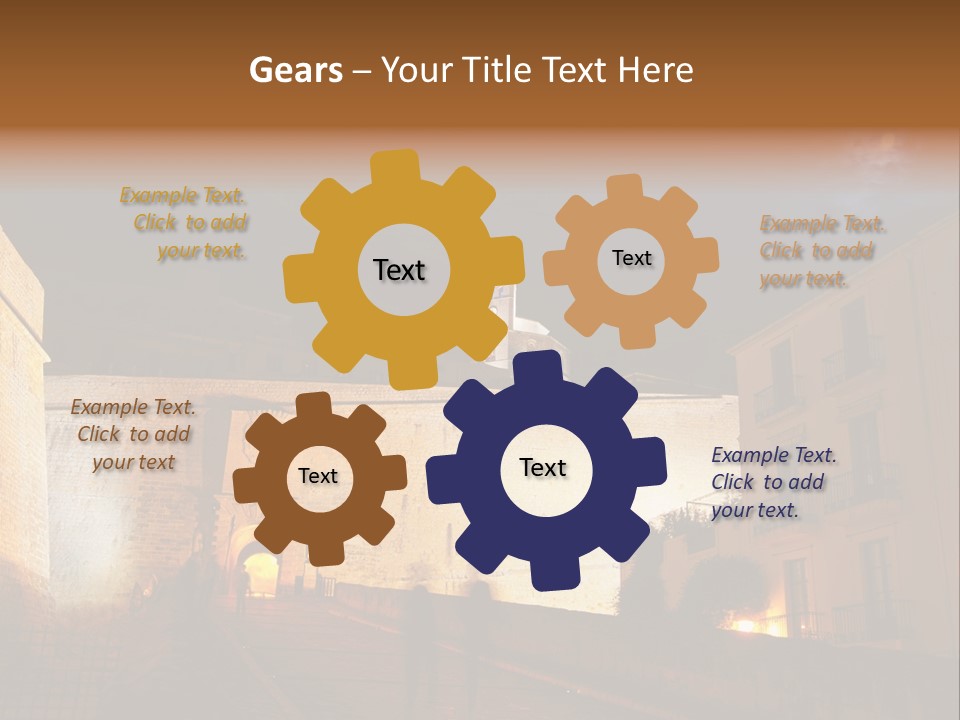 Old Castle PowerPoint Template