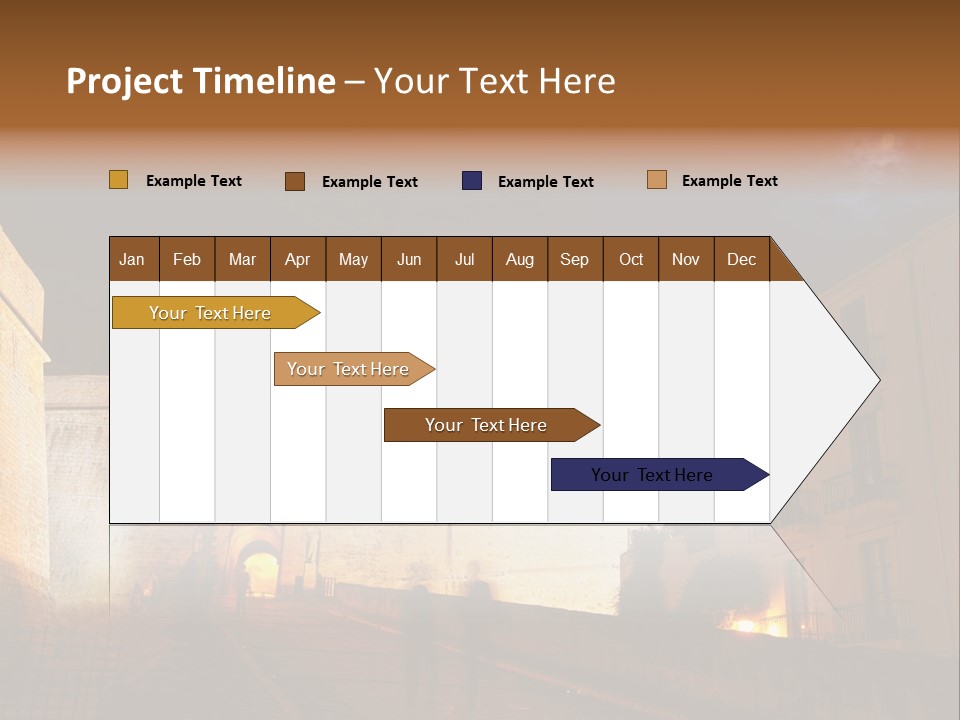 Old Castle PowerPoint Template