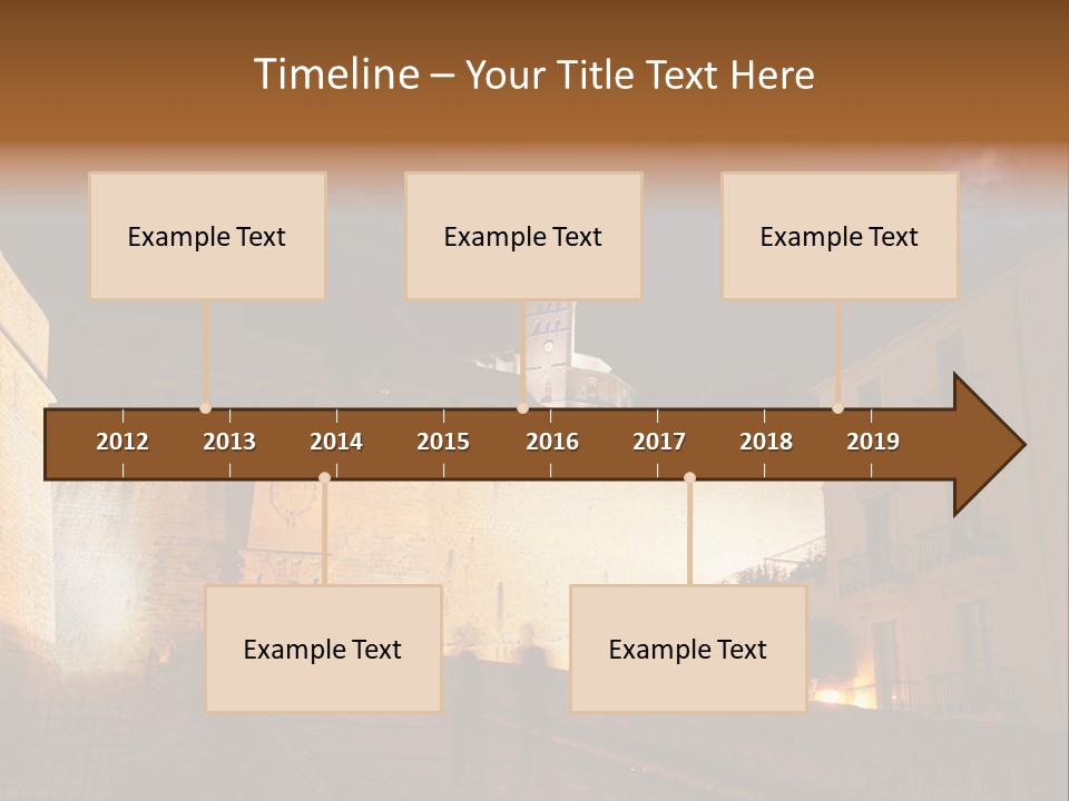 Old Castle PowerPoint Template