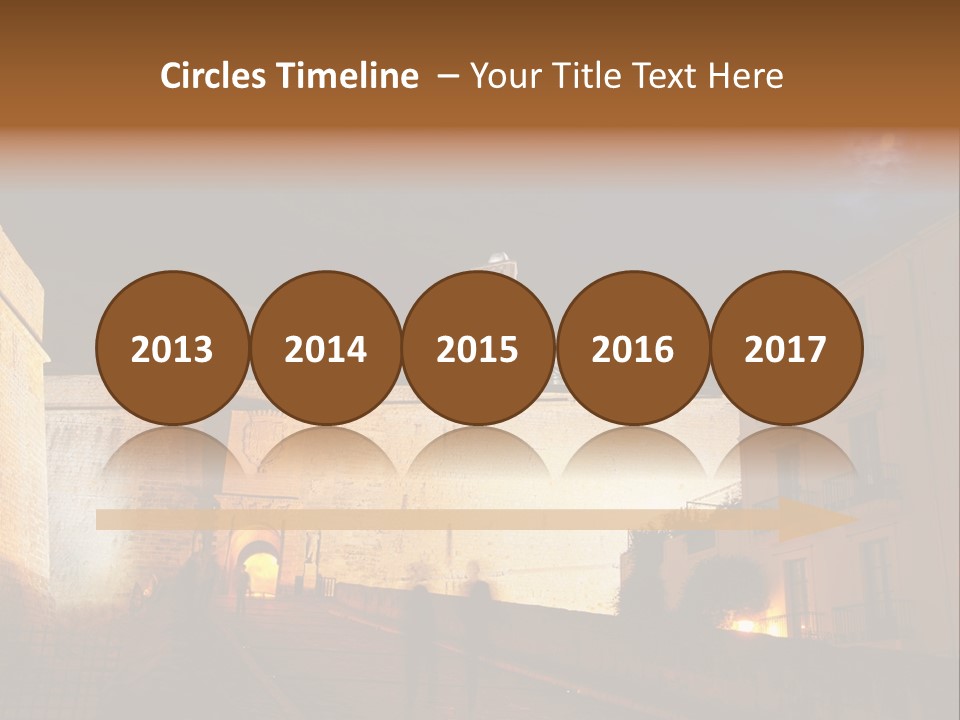 Old Castle PowerPoint Template