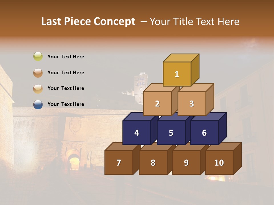 Old Castle PowerPoint Template