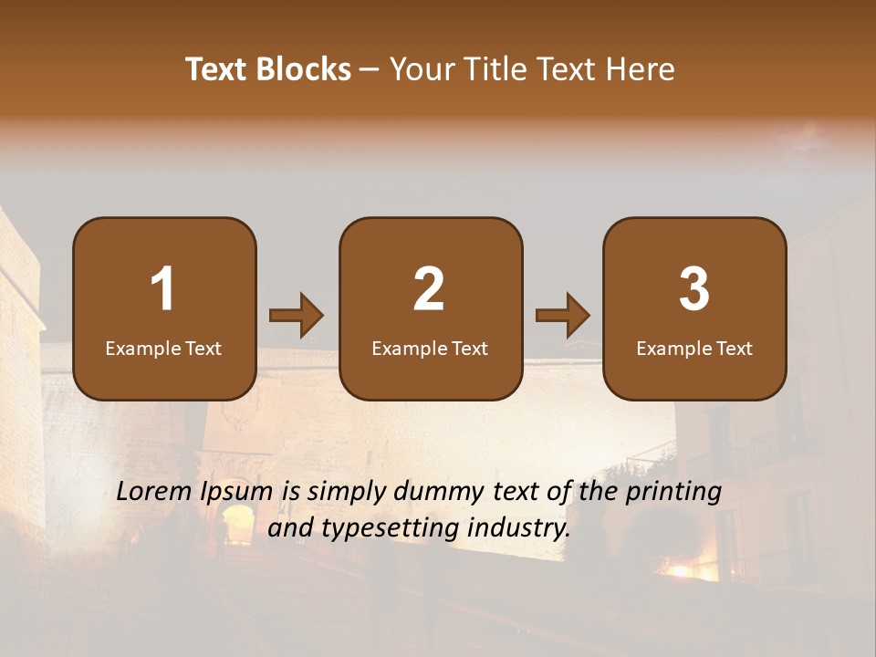 Old Castle PowerPoint Template