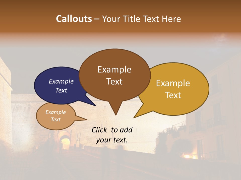 Old Castle PowerPoint Template