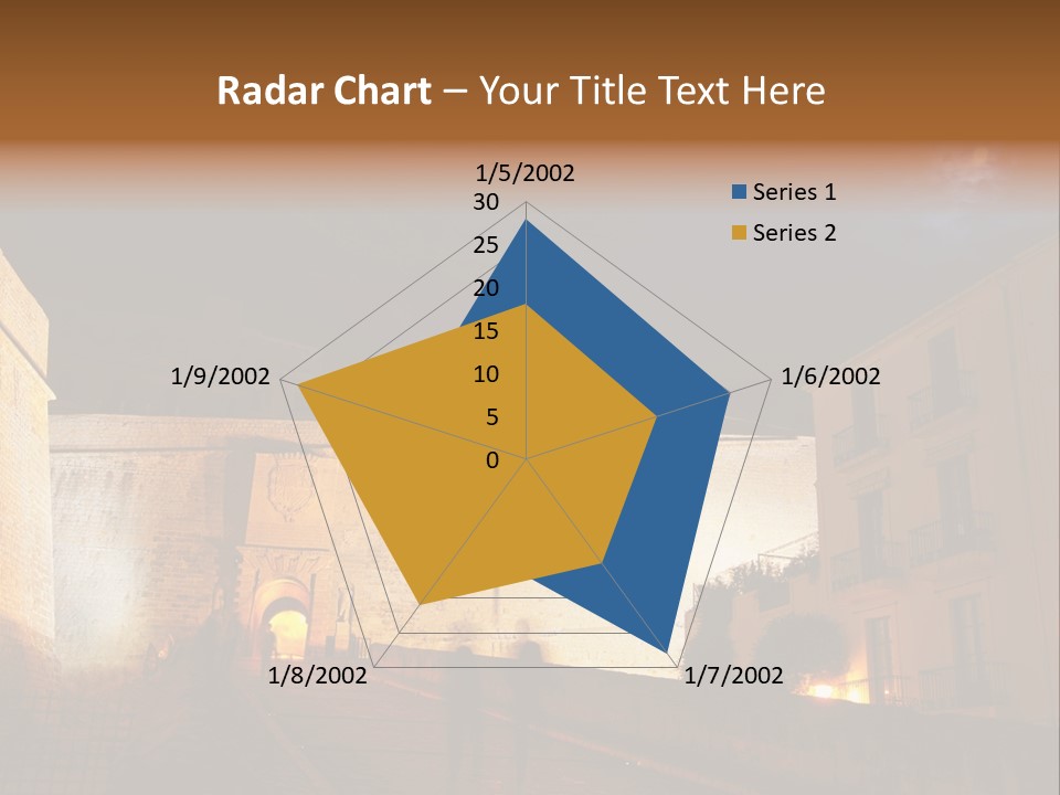 Old Castle PowerPoint Template