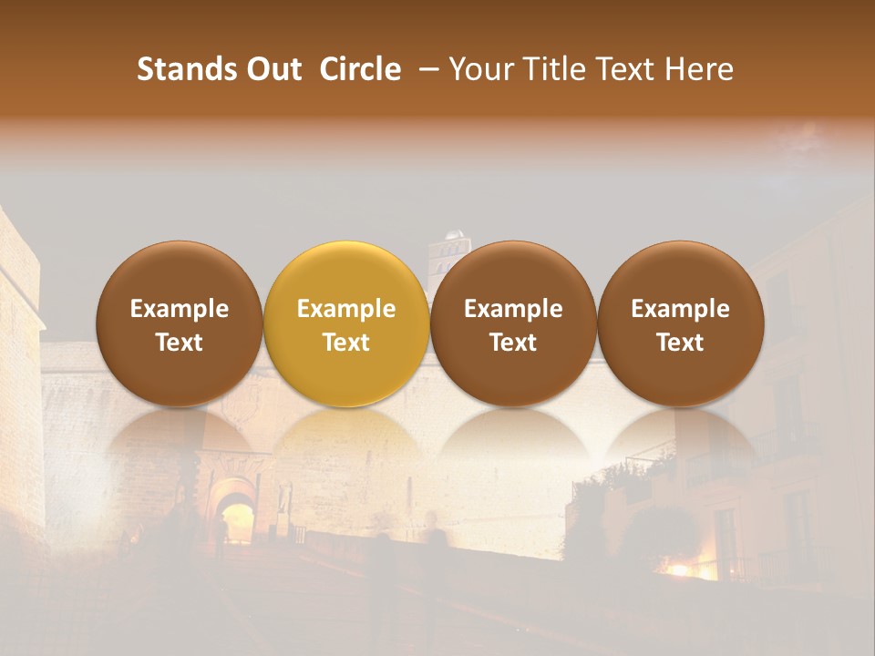 Old Castle PowerPoint Template