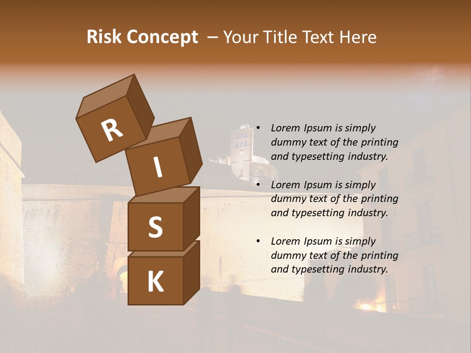 Old Castle PowerPoint Template