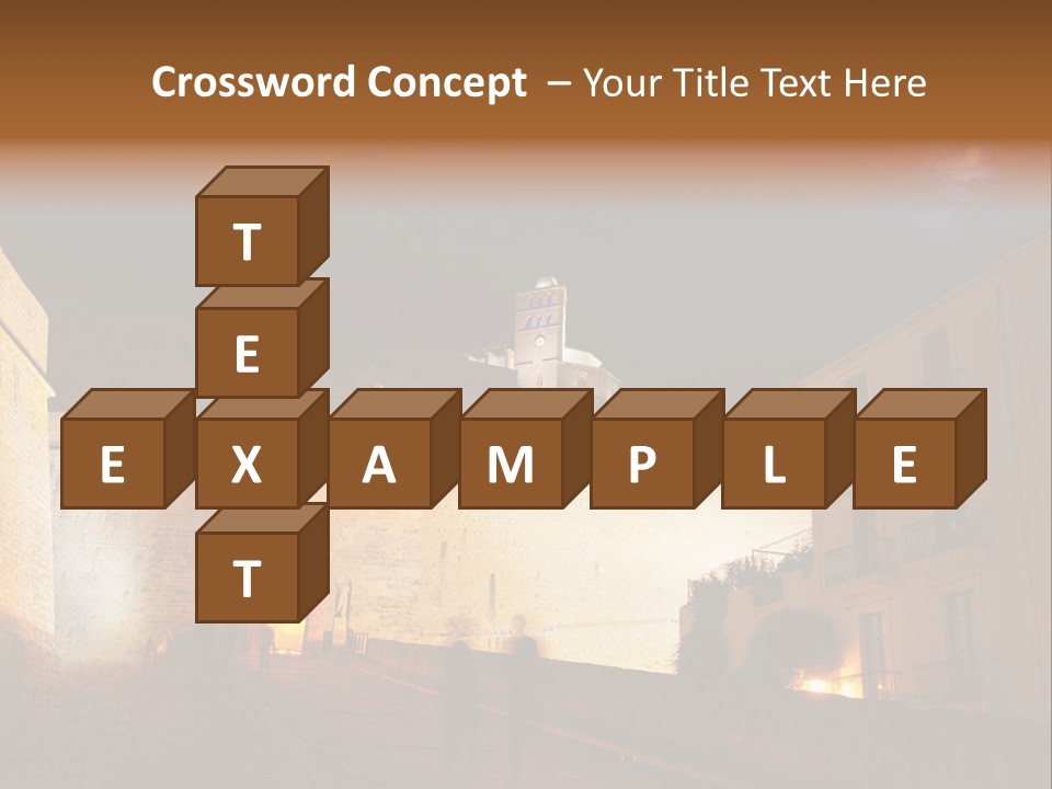 Old Castle PowerPoint Template