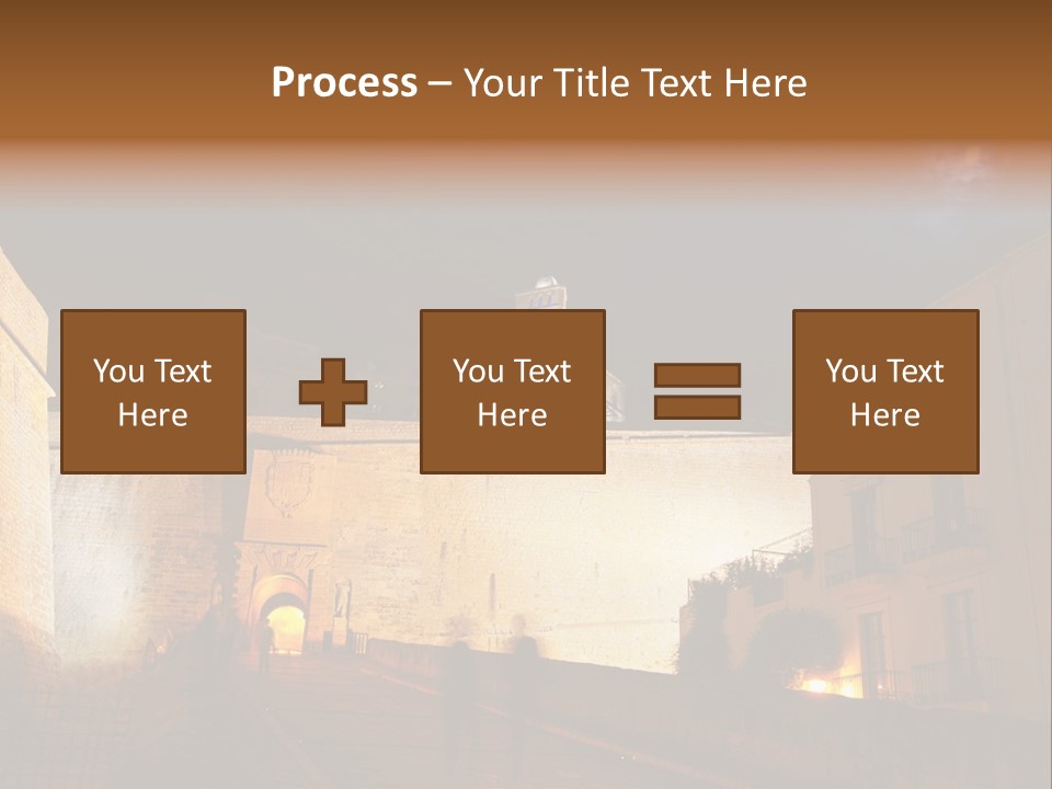 Old Castle PowerPoint Template