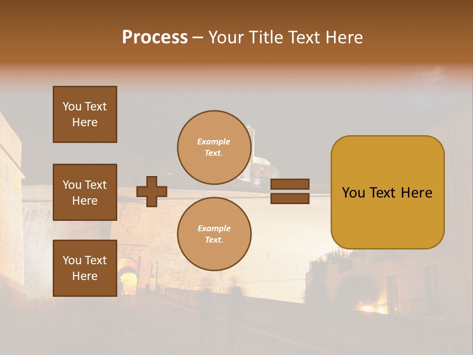 Old Castle PowerPoint Template