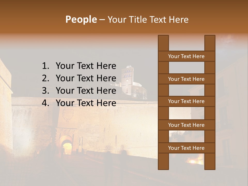Old Castle PowerPoint Template