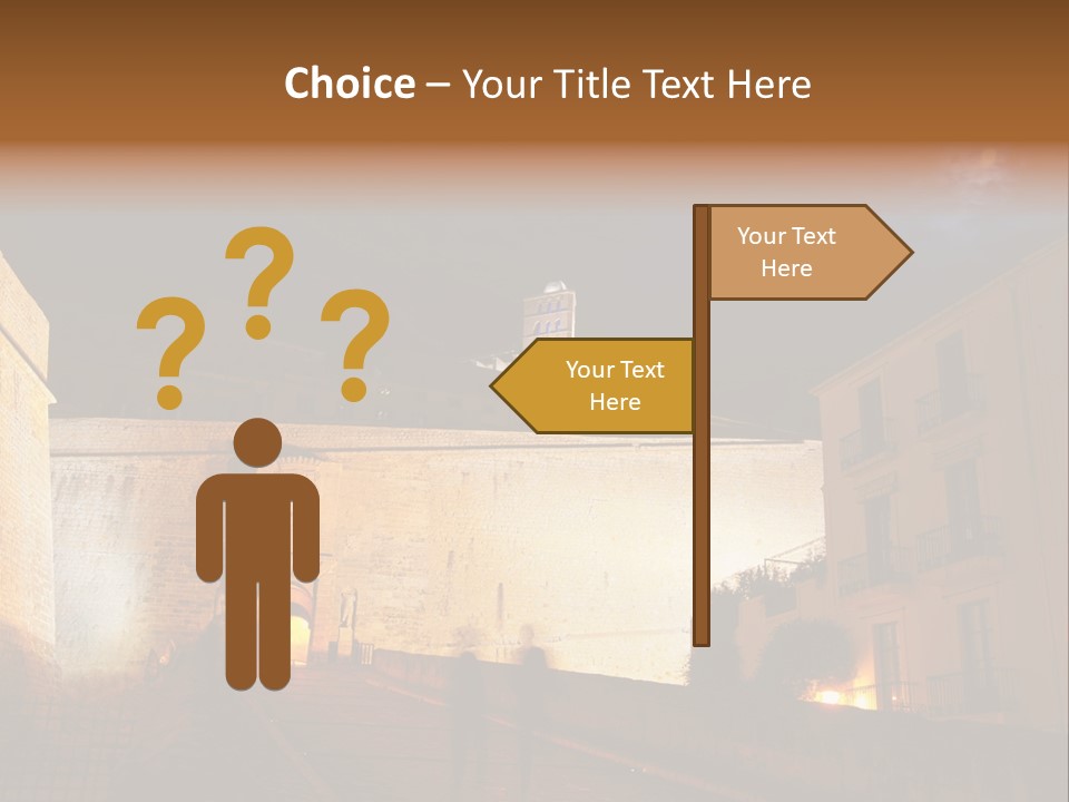 Old Castle PowerPoint Template