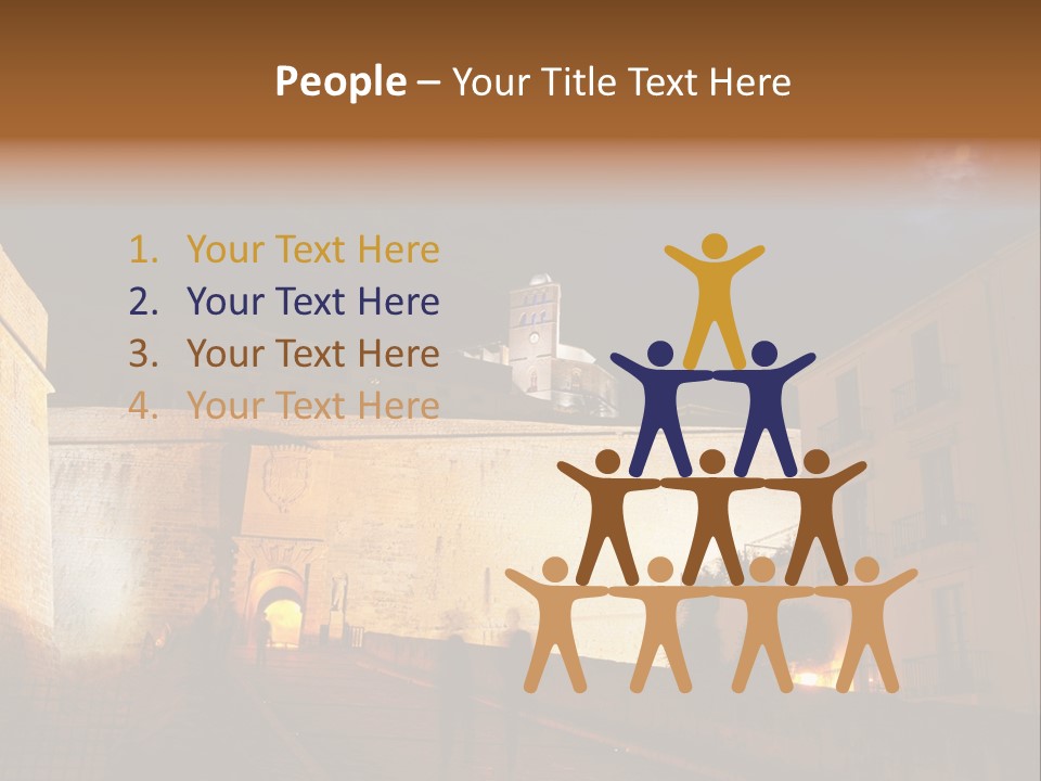 Old Castle PowerPoint Template