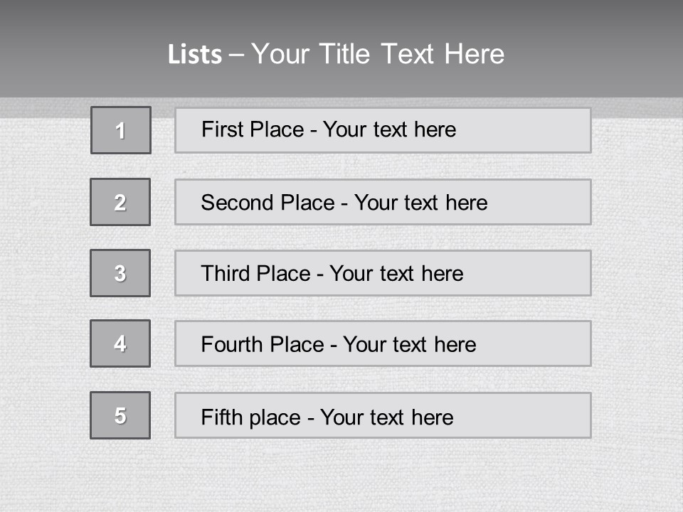 Gray Background PowerPoint Template
