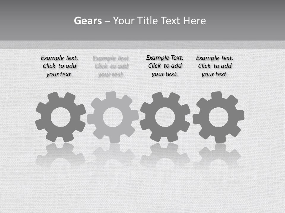 Gray Background PowerPoint Template