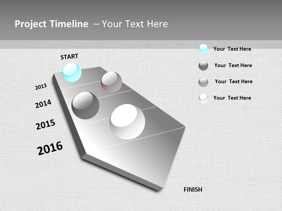 Gray Background PowerPoint Template