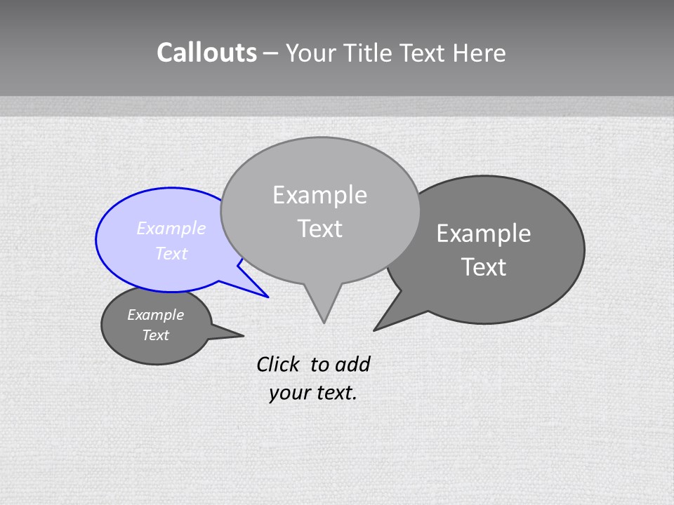 Gray Background PowerPoint Template