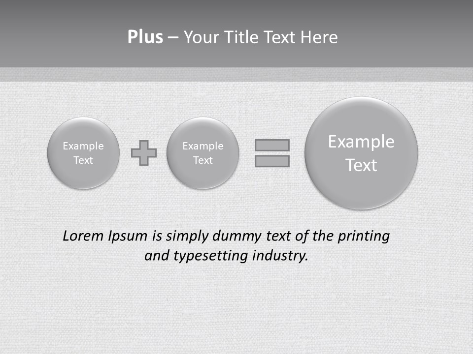 Gray Background PowerPoint Template