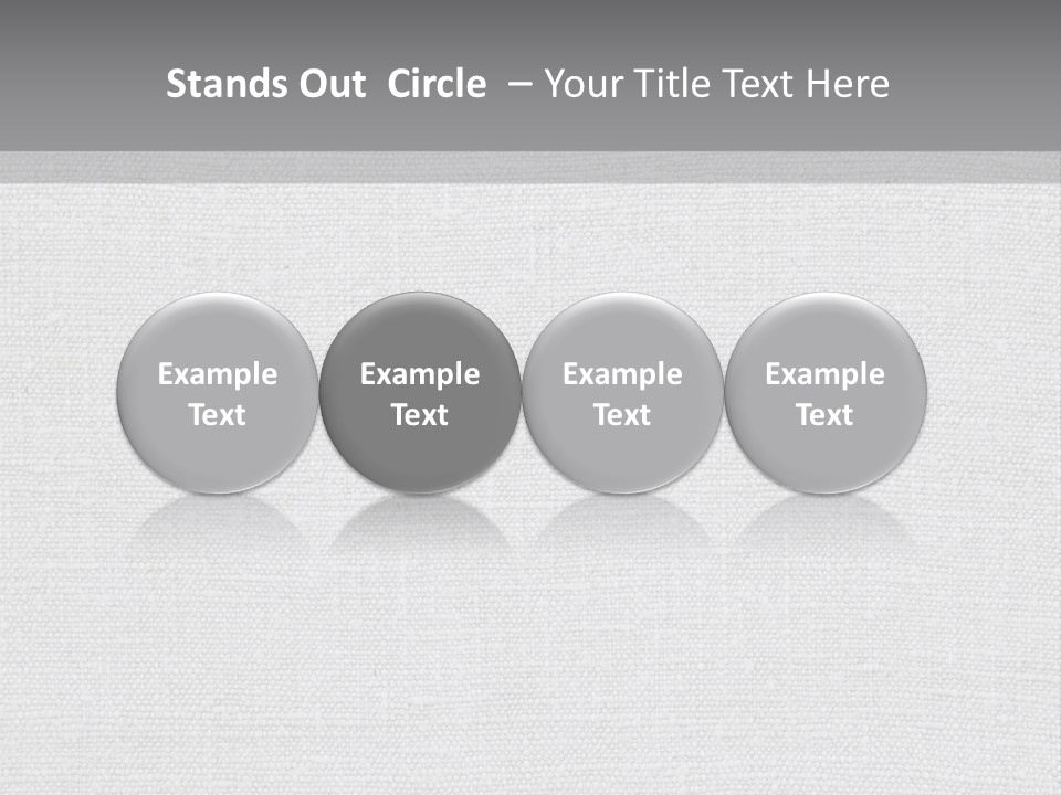 Gray Background PowerPoint Template