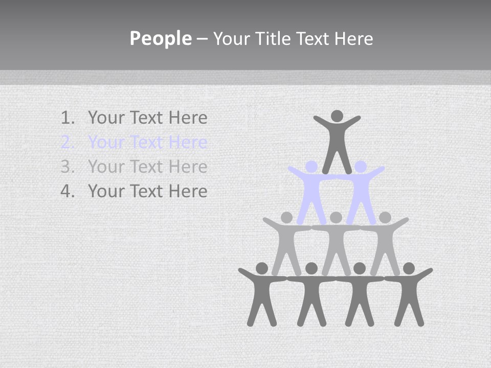 Gray Background PowerPoint Template