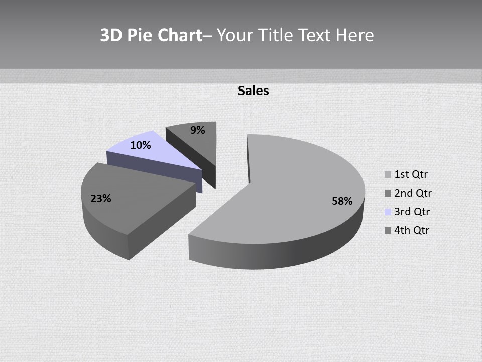 Gray Background PowerPoint Template